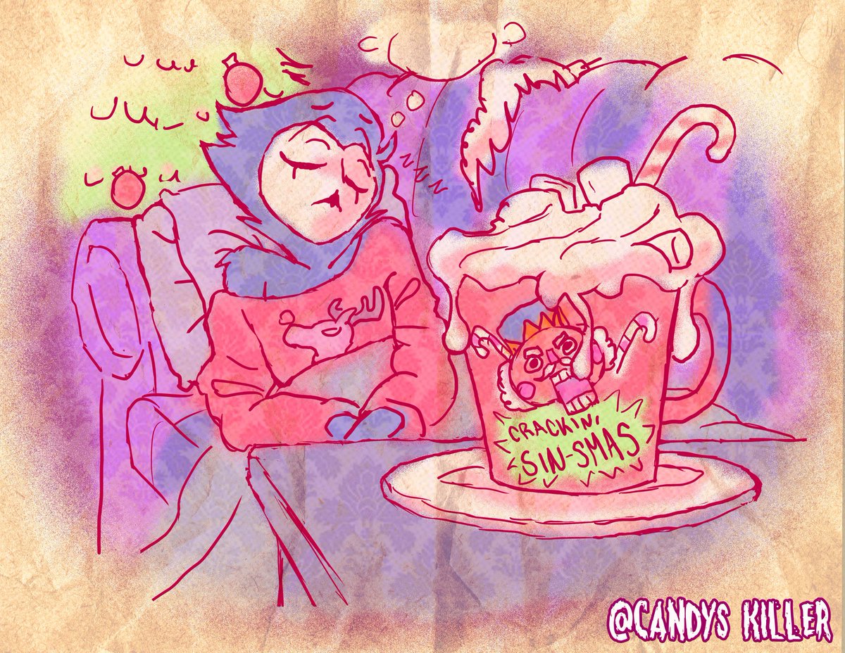candys_killer's tweet photo. "SINSMAS DREAM (Part 1)" 🎄💂♀️❄️
For context the mouse king must always be defeated by the power of La Chancla! 🥿
🟢 Commissions Open
#helluvaboss #helluvabossfanart #stolitz #stolas #blitzo #andrealphus #stella #nutcracker #striker #mouseking #mastermind #sinsmas #christmas 🧵 https://t.co/SZ0jt3nnaw
