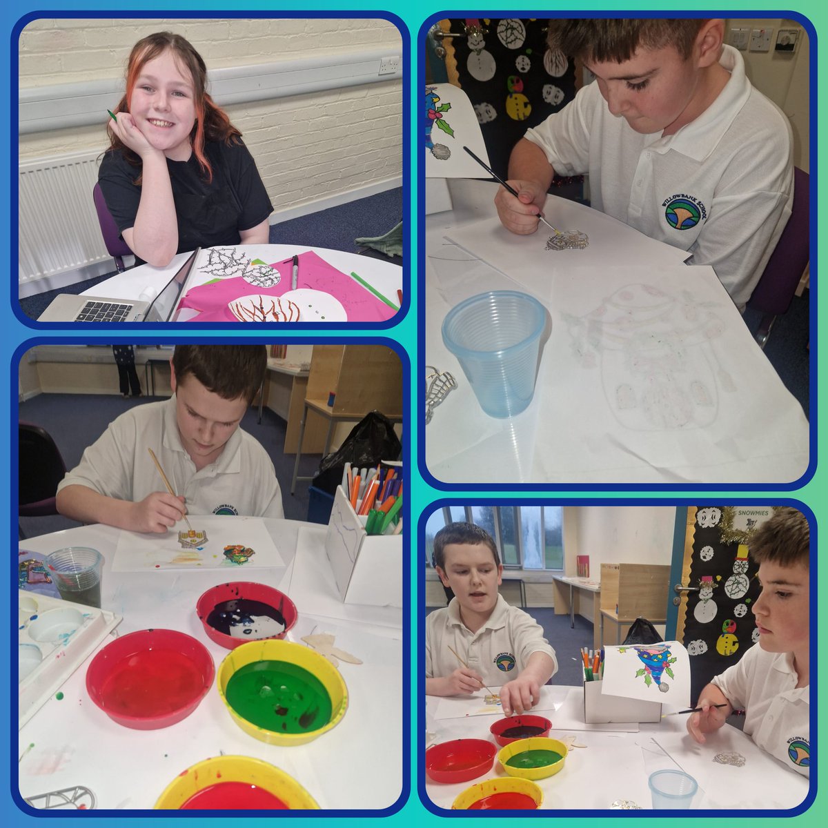 WeAspireNLC's tweet photo. BGE pupils had a busy week this week. Xmas door decorating, lessons and learning, and youth group with @PatriciaMcGlin2 @JenLafferty2 @NLCYouthwork and Outreach Support. Mrs McG and Mrs McC loved seeing how much fun everyone had #AmazingThingsHappenHere #pedagoofriday @pedagoo https://t.co/rK3neGafK8