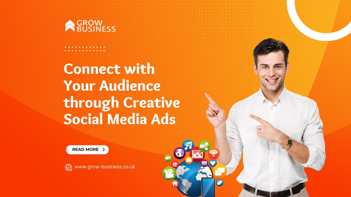 GrowBusinessLTD's tweet photo. Boost Engagement &amp; Drive Conversions with Creative Social Media Ads! 🚀📱 Partner with Grow-Business for impactful Facebook &amp; Instagram campaigns that connect with your audience.

For more information Visit: https://t.co/4kparBGyGe https://t.co/78RBFtDUO8