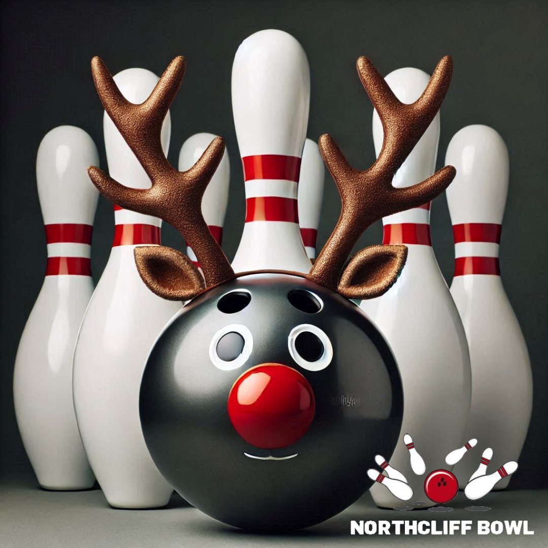 NorthcliffBowl's tweet photo. 🎅🎳 Bowling into the festive season like… Ready for strikes, laughs, and holiday cheer? Bring your friends and family to Northcliff Bowling for some festive fun this December. Who needs reindeer when you’ve got bowling balls? 😉✨

#FestiveBowling #HolidayFun https://t.co/ye13K91b0H