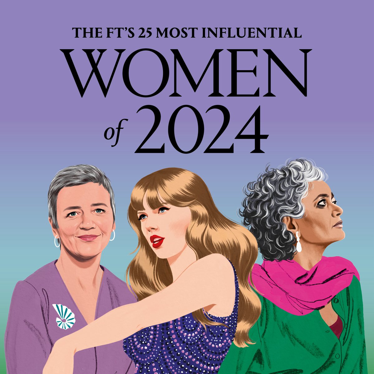 FT's tweet photo. The FT’s 25 most influential women in the world, written by the world’s most influential women. Who made the list? 

Free to read @ftweekend: https://t.co/90wIqKzXVU https://t.co/zs44eCPfWL