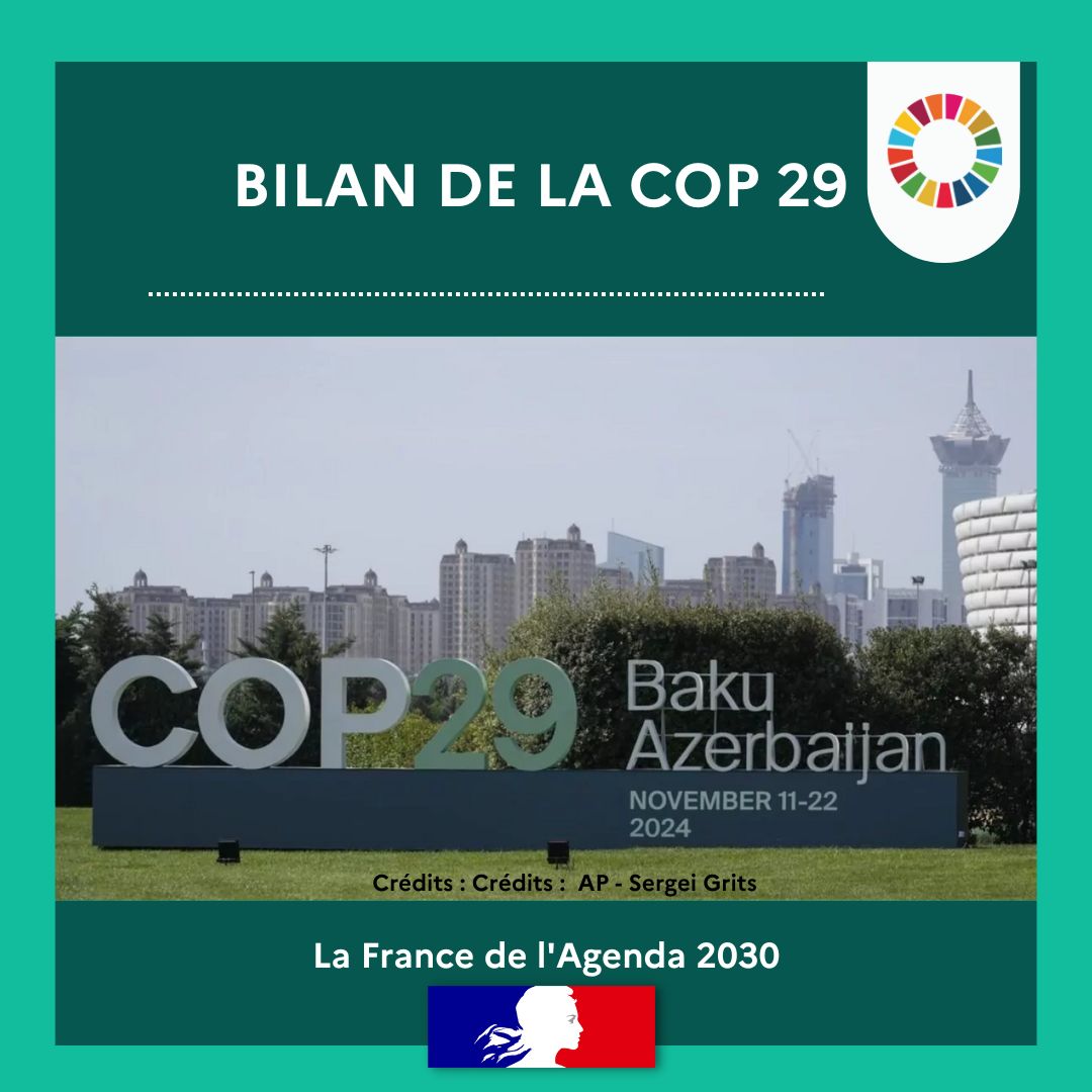 #COP29 : Après 2 semaines de négociations, les pays développés s'engagent à mobiliser au moins 300 milliards de dollars par an.
🎯: Permettre aux pays en développement d’opérer leur transition énergétique et leur adaptation au changement climatique.
agenda-2030.fr/a-la-une/actua…
#ODD13