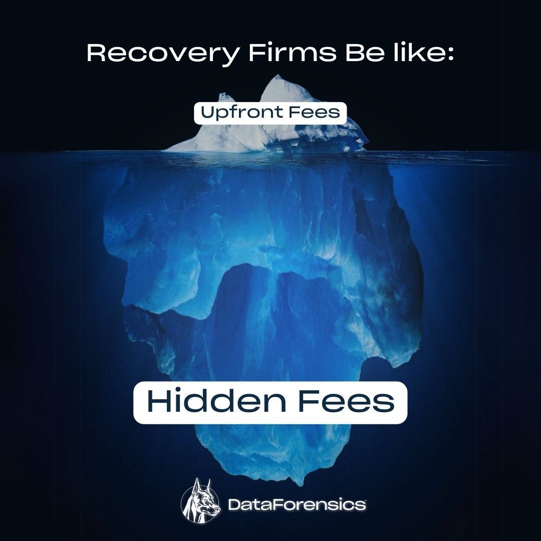 🚫 Hidden Fees Alert: Recovery Industry Exposed!
Most firms charge:
5-10% "admin" fees 💵
$500-2000 investigation costs 🔎
20-40% of recoveries 📊

DataForensics: 
Zero hidden fees. Zero percentages. 100% transparency.

Get honest recovery help >> buff.ly/4dT6P09