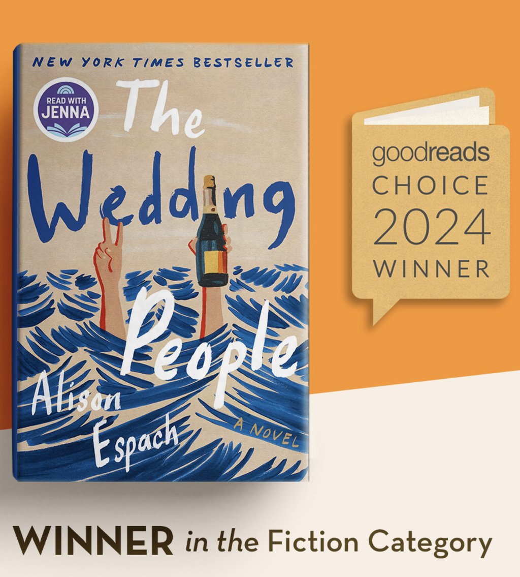 WashU Arts & Sciences (@washuartsci) on Twitter photo 🎉📚 Congratulations to Alison Espach (<a href="/AlisonEspach/">Alison Espach</a>), MFAW ’09, winner of the 2024 Goodreads Choice Award in the Fiction category. 🎉📚 Congratulations to Alison Espach (<a href="/AlisonEspach/">Alison Espach</a>), MFAW ’09, winner of the 2024 Goodreads Choice Award in the Fiction category.
