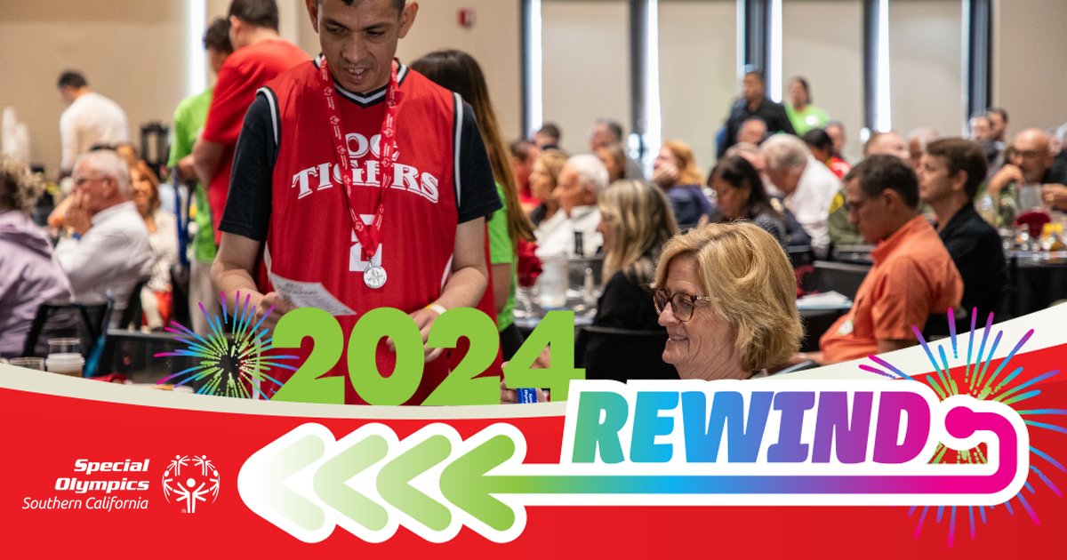 SOSoCal's tweet image. #2024Rewind ⏪:  This summer, the Rafer Johnson #BreakfastWithChampions brought together leaders in business and sports to celebrate the incredible achievements of Special Olympics Southern California athletes! 🥇🥞

View photos: bit.ly/4efrMmz 

#WeAreSOSC