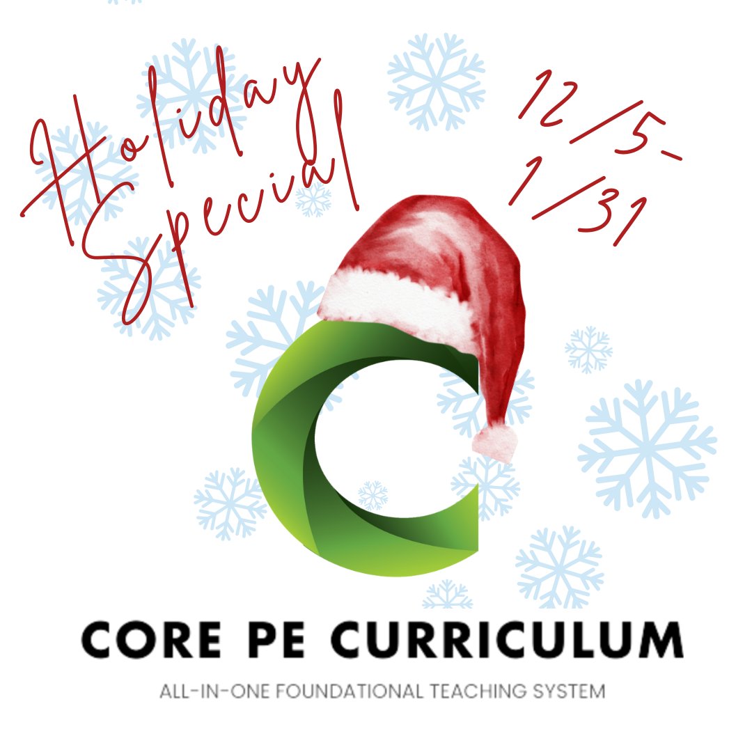 HOLIDAY SPECIAL - now through January 31st!

Get an extended license—six additional months added to your three-year CORE PE comprehensive #PHYSED curriculum system subscription! Options for this year OR next year's budget. Learn more: bit.ly/4gkq6Zd