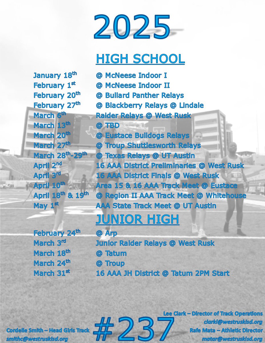 WR Raider T&F tweet media