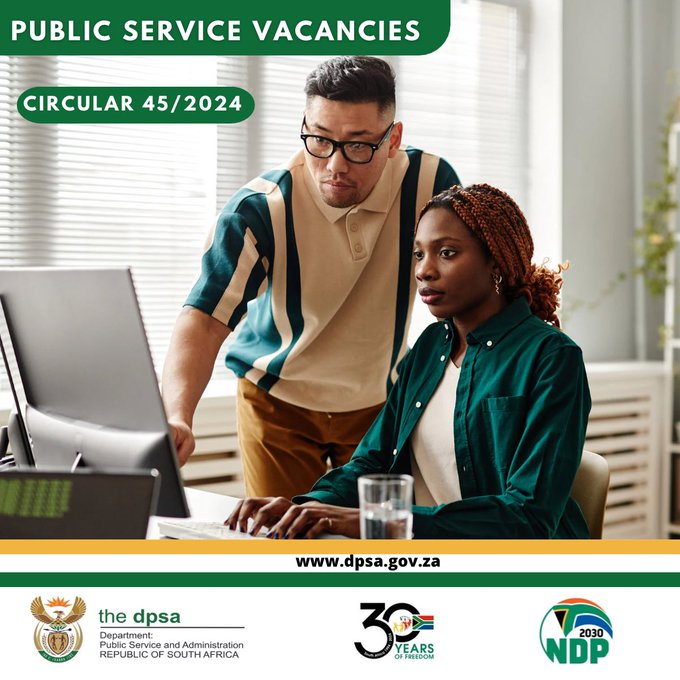 GovernmentZA's tweet photo. DYK? The Public Service Vacancy Circular is published on a weekly basis (except for December) and contains the advertisements of vacant posts and jobs in Public Service departments. Look out for jobs here: https://t.co/L2H61WMMlj #GovZAUpdates #JobAlertSA https://t.co/sHJ8mPU6dK