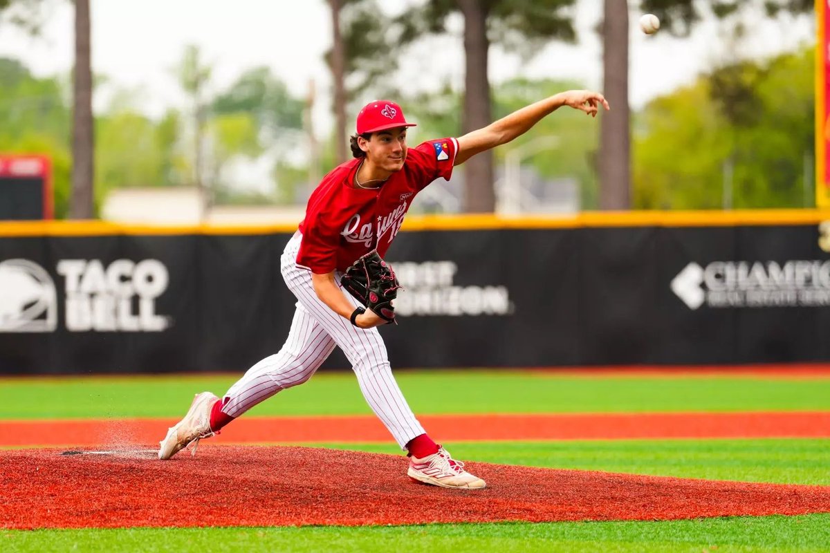 d1baseball's tweet photo. A first-team freshman All-American last season, lefty Chase Morgan returns to @RaginCajunsBSB after posting a 3.18 ERA and a .217 BAA over 73.2 innings.

"He has improved his mobility and is stronger, and I think you’re going to see his velocity jump because of that hard work.” https://t.co/77Vogwbm1C