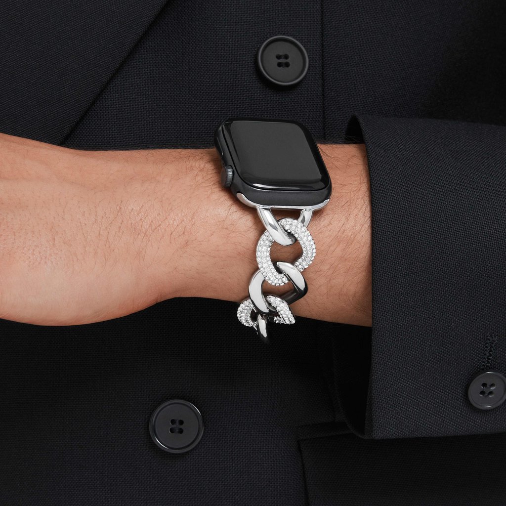 firstclasswatch's tweet photo. Add some sparkle to your smartwatch ✨️
Swarovski's Apple Watch straps are the perfect way to add a touch of personality to your everyday look.
Product Code: 5678671
#swarovski #applewatchstrap https://t.co/Zq7wC4zfoK