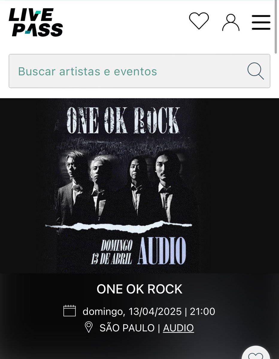 one_BR_rock's tweet photo. ⚪️ Antes de falar sobre a localização do show precisamos expor o quão vergonhosas foram as vendas.
Sigam a THREAD:
@LivepassOficial @MoveConcertsBR @ONEOKROCK_japan
#LIVEPASS https://t.co/LlusHYpm49