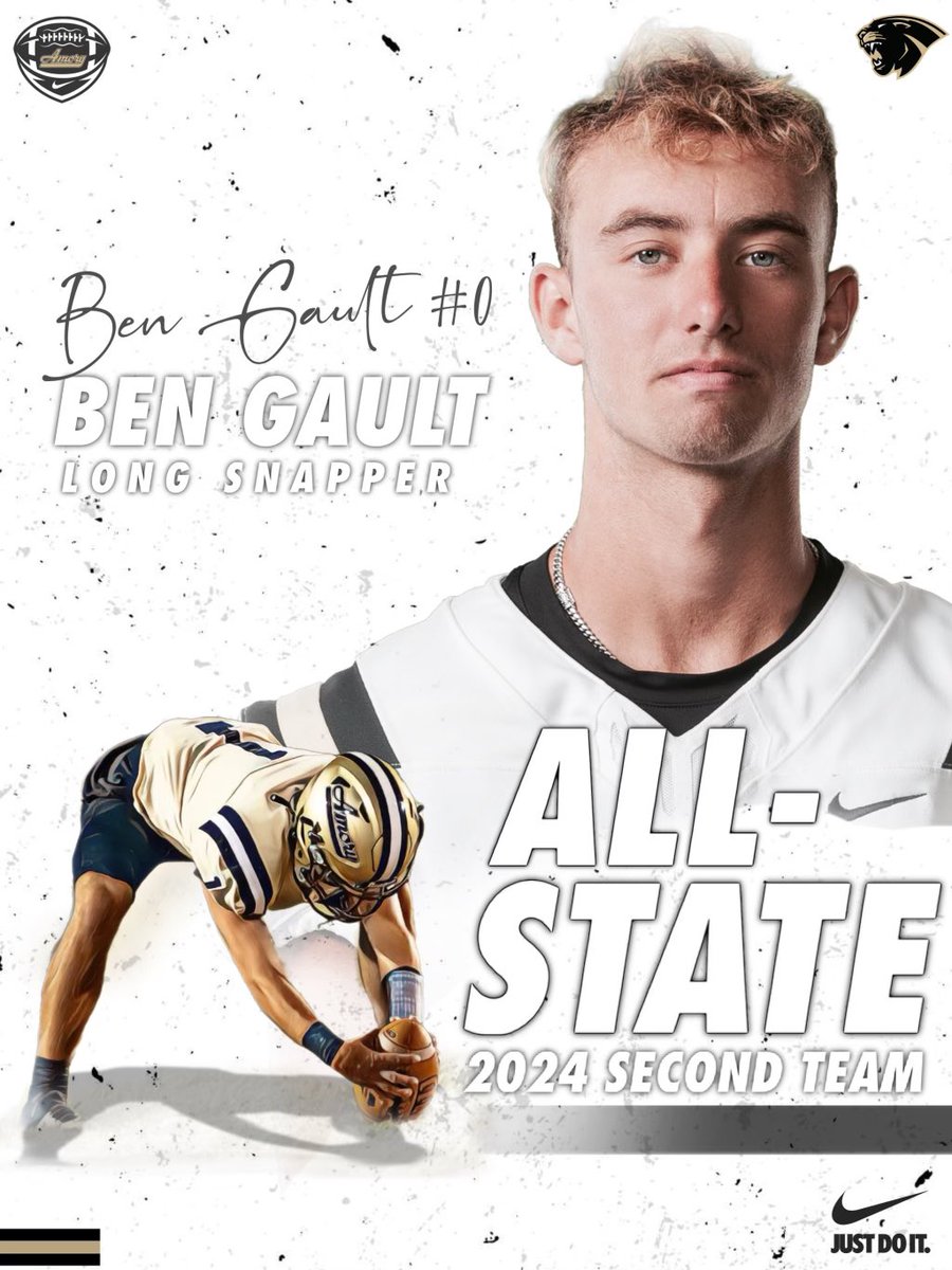 AmoryFB's tweet photo. Congratulations to our 4A All-State 2nd Team Selections‼️
#1 @ADobbs_1 Linebacker
#0 @BenGault25 Long Snapper https://t.co/2eWcIvD92a