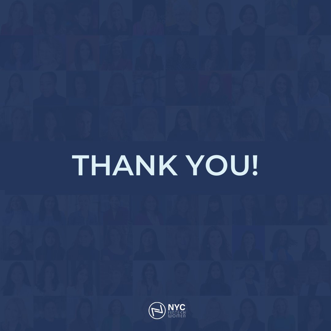 NYCFintechWomen's tweet photo. 🌟 What an incredible week celebrating our Inspiring Fintech Females! A huge thank you to our judges—Andrew Harrison, Netta Jenkins, Ashlyn Lackey, &amp; Jane Tran— and our volunteers who made this initiative possible.  

For a full list of honorees go to https://t.co/xJRSMQdTeQ https://t.co/LHy6z4bdQM