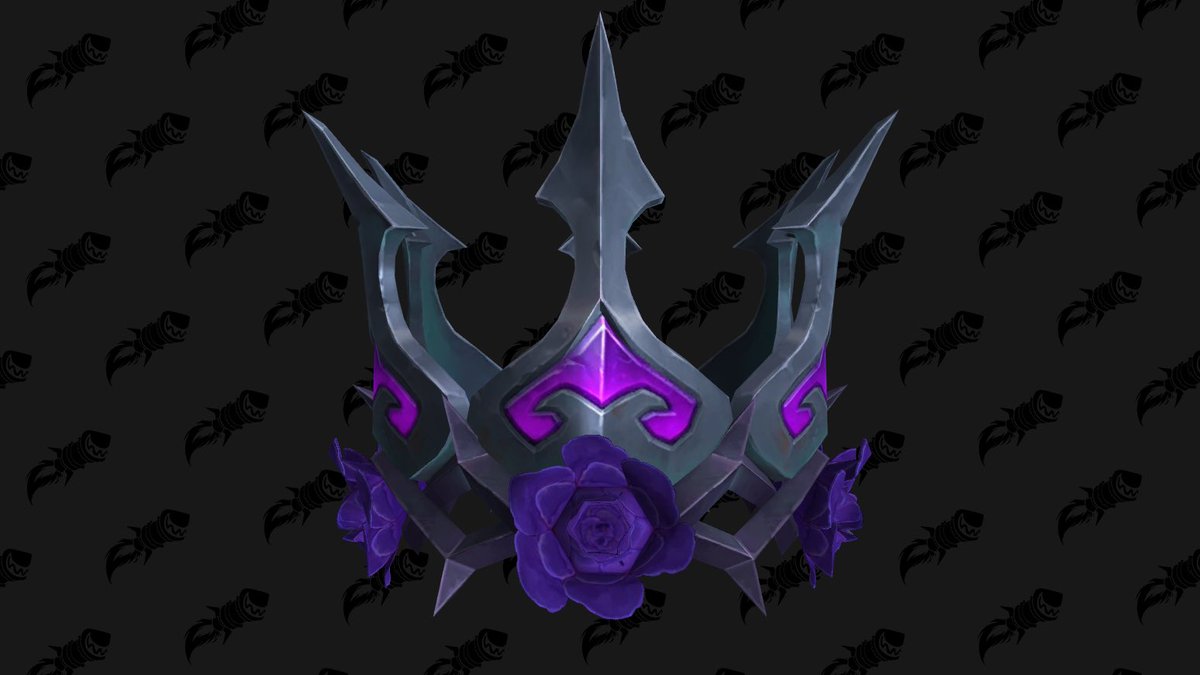 xsynneresto's tweet photo. 🔥Crown of The Violet Rose x2🔥

1x courtesy of @ligongy ❤️

To enter:
✅Follow me on X
❤️Like  
🔁Retweet

Winner will be picked Sunday 12/8😊 

#worldofwarcraft #warcraft #thewarwithin #classicwow #wow #giveaway https://t.co/c76eZfl05I