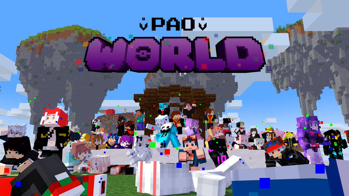 PWolrd31941's tweet photo. Un nuevo mundo lleno de aventuras y desafíos está por llegar #paoworld #pixelmon #minecraft #pao #pao2 #twitch #serie https://t.co/v0C8Br3Rxq