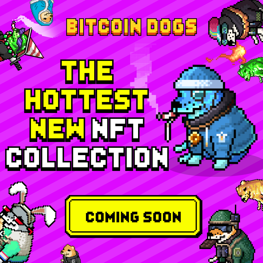 BitcoinDogsClub's tweet photo. 🏆 Exclusive Dawgs Only 🏆

Our NFT collection isn’t just about owning dogs - it's about being part of the Bitcoin Dogs story. Are you ready to collect your pup and join the journey?!🐾🌍 https://t.co/6ynhqruc6B