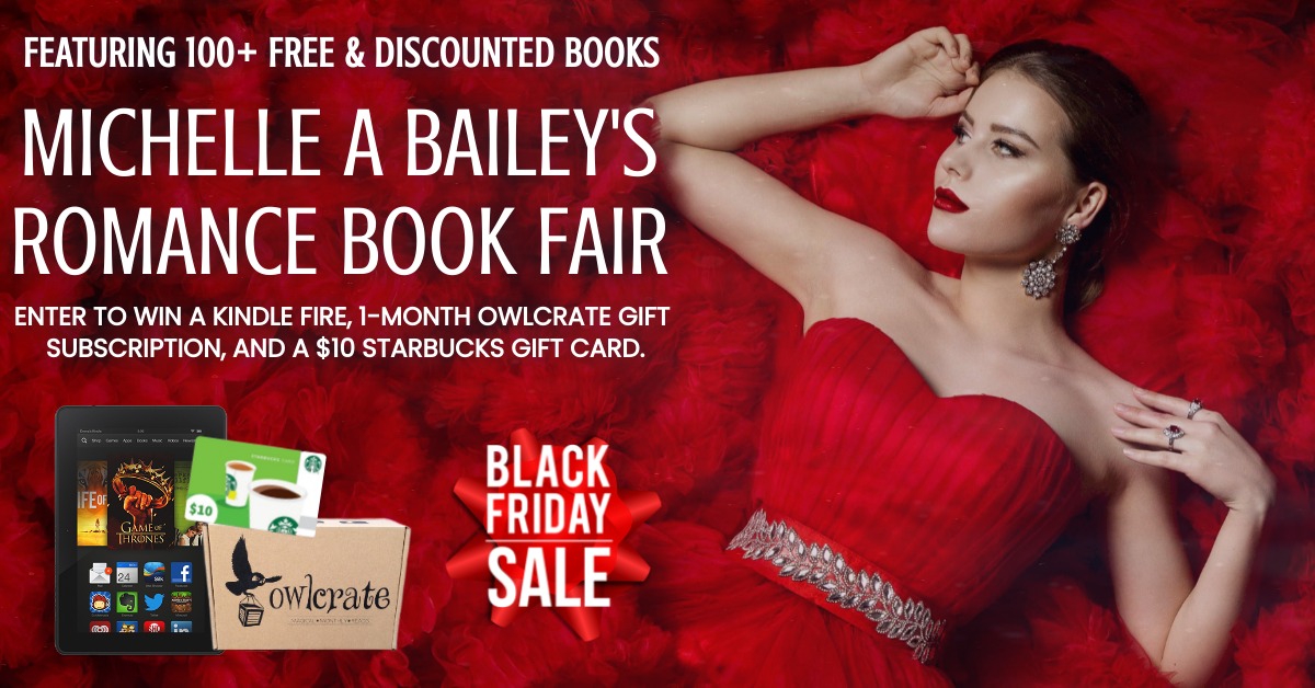 You still have time to enter this amazing giveaway for a Kindle Fire, OwlCrate, and Starbucks gift card! It runs through mid-January. The 100+ free &amp; discounted books are for everyone though! 🖤
fiction-atlas.com/romancefair/