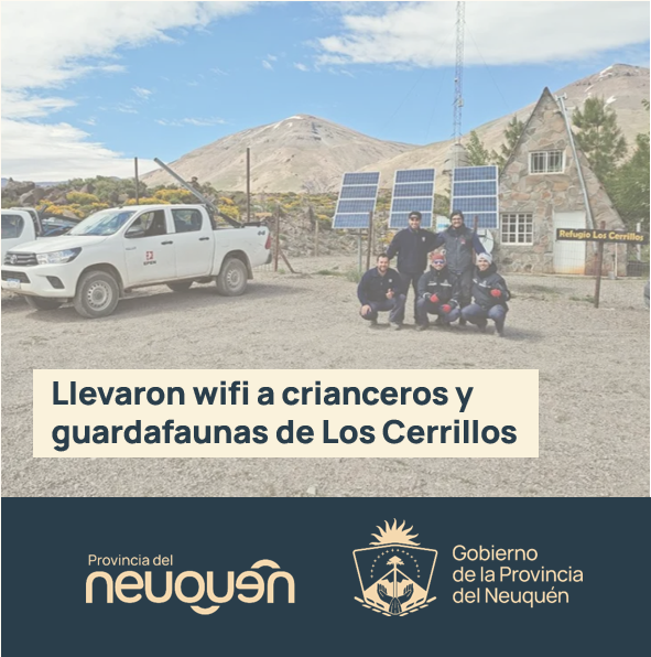 mininfraenqn's tweet photo. La Unidad de Energías Renovables del EPEN instaló un sistema solar a 220 volts para los guardafaunas que cumplen servicio y los crianceros que se acercan al lugar. De ahora en más contarán con energía para refrigeración y conectividad.
Más info: https://t.co/pQxPl6Oo4k https://t.co/Hu7luxqG5u