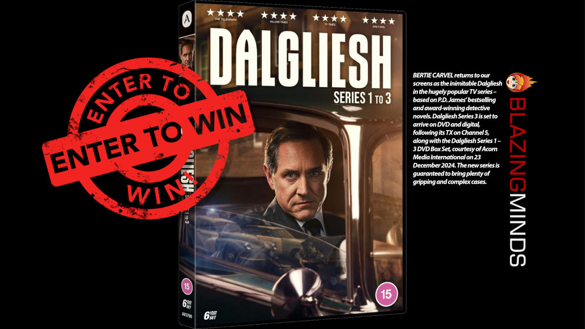 BlazingMinds's tweet photo. Don't miss our fantastic giveaway! Win a DVD box set of Dalgliesh series 1-3. Entry is simple—visit our website: https://t.co/hm9suQZbP3 Open to UK residents only and ends on January 3, 2025. Best of luck! #Giveaway #Dalgliesh https://t.co/qvTpJymaZt