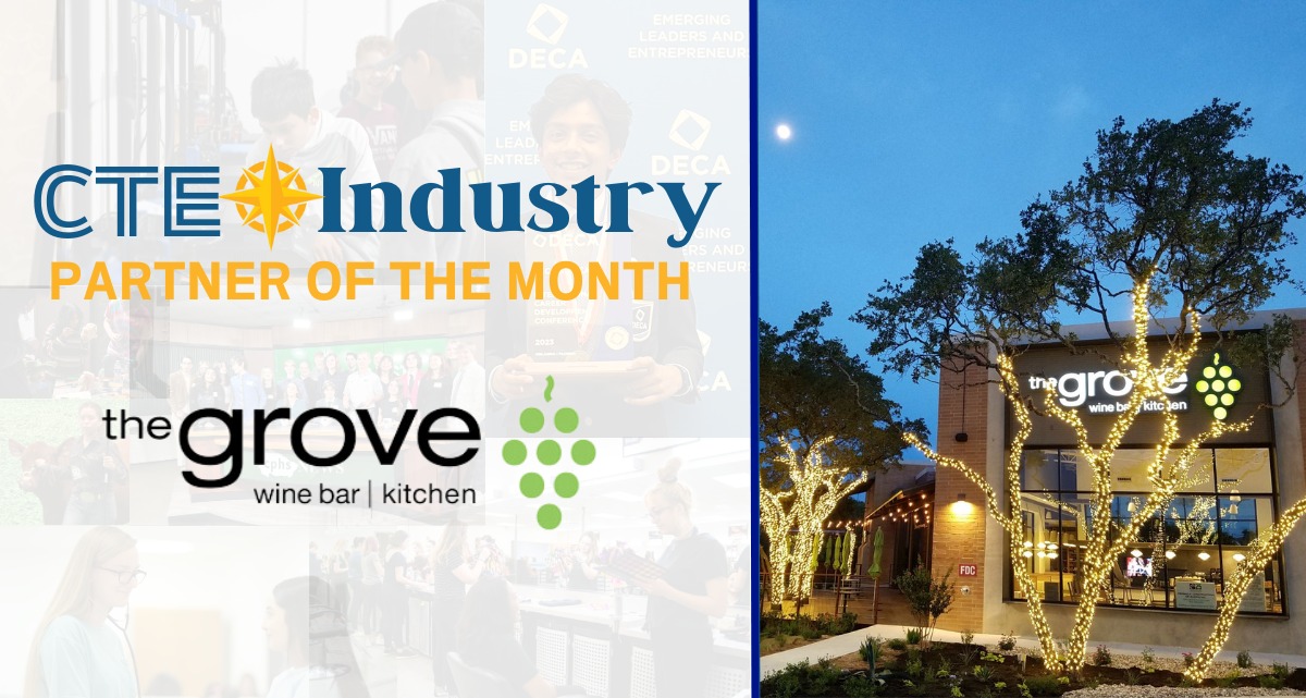 Leander CTE (@leandercte) on Twitter photo 🌟 Shoutout to The Grove Wine Bar & Kitchen (Cedar Park), our CTE Industry Partner of the Month! 🌟
For years, they’ve been a key partner to <a href="/RouseHSRaiders/">Rouse High School</a> Hospitality Program, giving students real-world restaurant experience—from kitchen prep to customer service. 🍴☕ 🌟 Shoutout to The Grove Wine Bar & Kitchen (Cedar Park), our CTE Industry Partner of the Month! 🌟
For years, they’ve been a key partner to <a href="/RouseHSRaiders/">Rouse High School</a> Hospitality Program, giving students real-world restaurant experience—from kitchen prep to customer service. 🍴☕