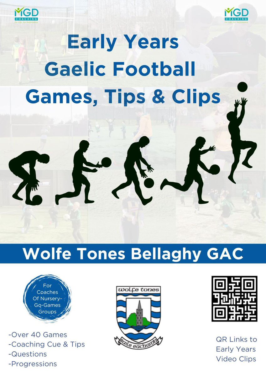 Check out <a href="/MGDCoaching/">MGD Coaching</a> “Early Years Gaelic Football Games, Tips &amp; Clips”

A great resource for all early years coaches heading into the 2025 season 🏐

Follow the QR code or DM <a href="/MGDCoaching/">MGD Coaching</a> for more info