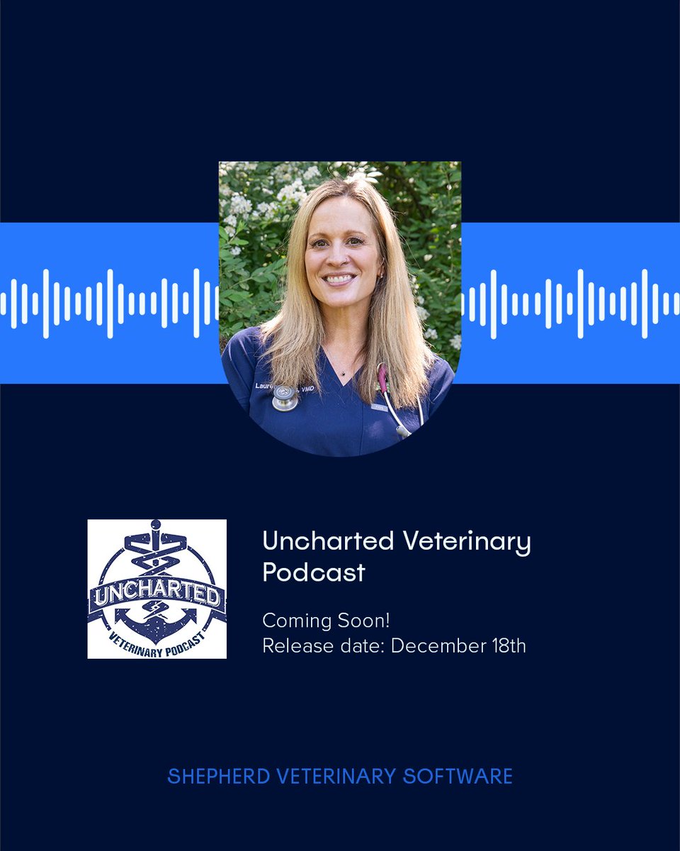 👀 Keep an eye out! Dr. Lauren Jones is featured on the Uncharted Veterinary Podcast, sharing insights you won’t want to miss. 🎙️ The episode drops on December 18th—mark your calendars!

#VeterinaryPodcast #UnchartedVeterinaryPodcast