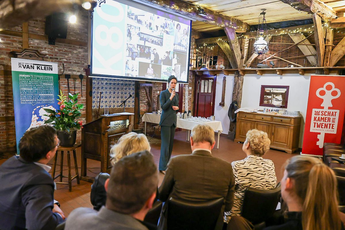 Najaarsbijeenkomst <a href="/K80_Gemeenten/">K80 Klein en Krachtig</a> in <a href="/GemeenteLosser/">Gemeente Losser</a>: het was een mooie dag. #kleinenkrachtig