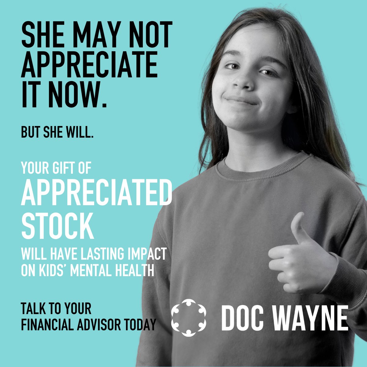DocWayneDtG's tweet image. Gifting Appreciated Stock: A Win-Win for Tax Planning and Mental Health! Reduce taxes while funding youth mental health programs. docwayne.org/donate-appreci…

#GivingTuesday #AppreciatedStock #Philanthropy #MentalHealthMatters #DocWayne