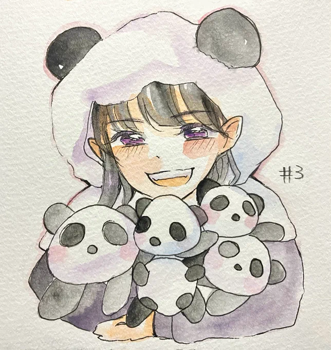 今日が瀬田さくらさん卒業ライブ、100日間綴たイラスト一斉投稿でした。おやすみなさい 