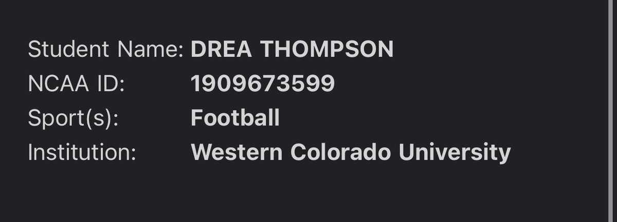 ThompsonDrea33's tweet photo. I’ve officially entered my name in the transfer portal with 1 year of eligibility left. Thank you Western for the past 4.5 years an and beyond blessed and grateful. I’m now looking for a new home next semester!!!! https://t.co/qdZ8S43eW9