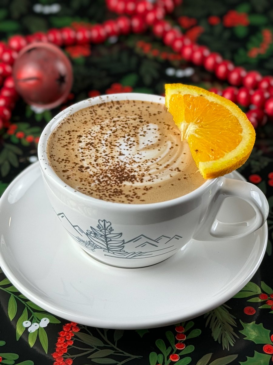 ❄️☕🎄'Tis the season for festive coffee—our winter seasonal menu has arrived! Enjoy a rich White Peppermint Mocha, a sweet Spiced Cookie Butter Latte, and our ever-popular Spiced Orange Mocha! 

See you soon👋

#withouttheloveitsjustcoffee #wintermenu #coffee