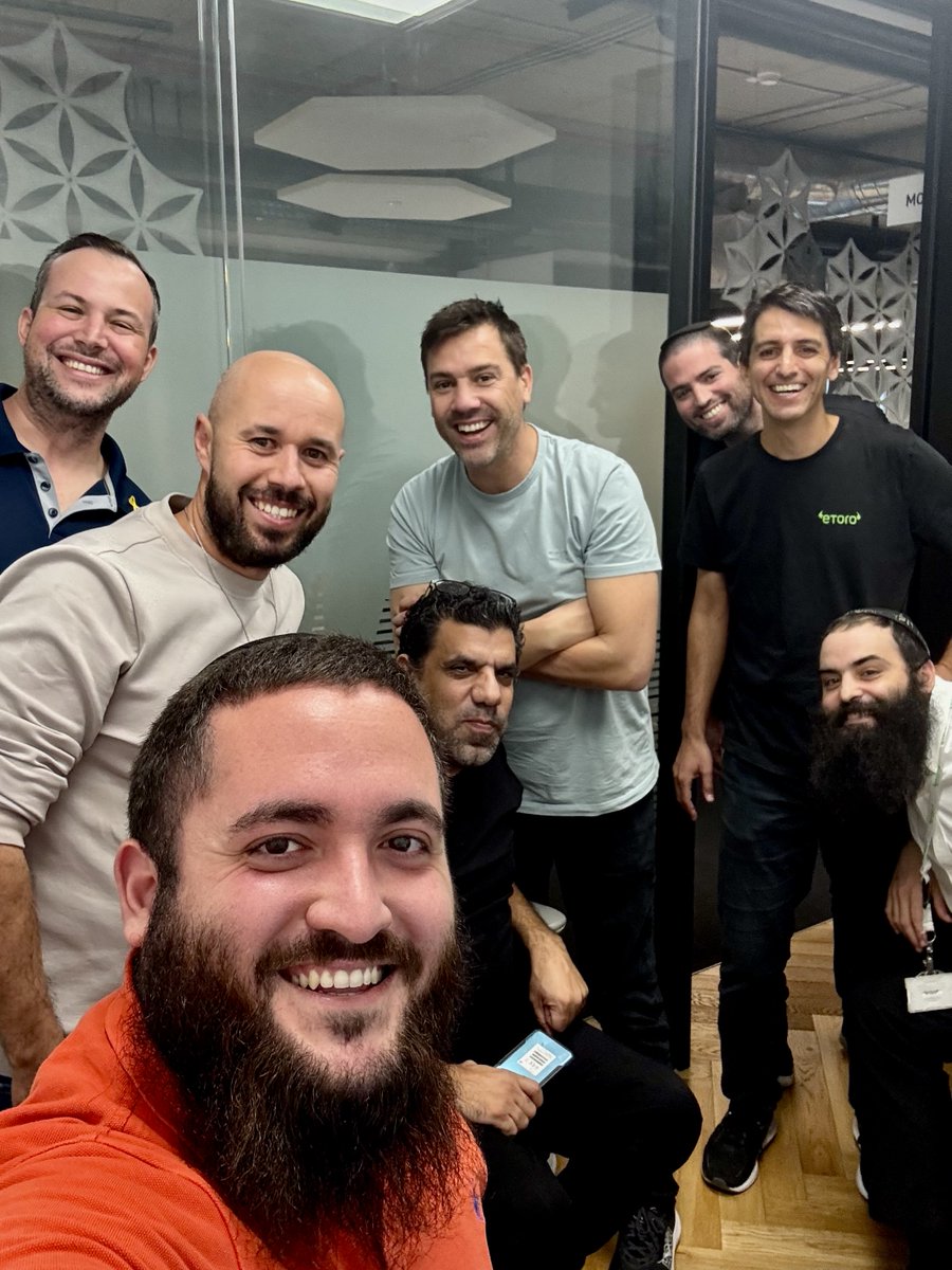 TalBenSimon's tweet photo. What an incredible experience at eToro’s AI Hackathon!
This #hackathon was an empowering pivotal moment for @eToro, showcasing the transformational leap in how we embrace #AI to innovate, build and deliver product and value - 10x faster and better! https://t.co/kX6hRDBcC5