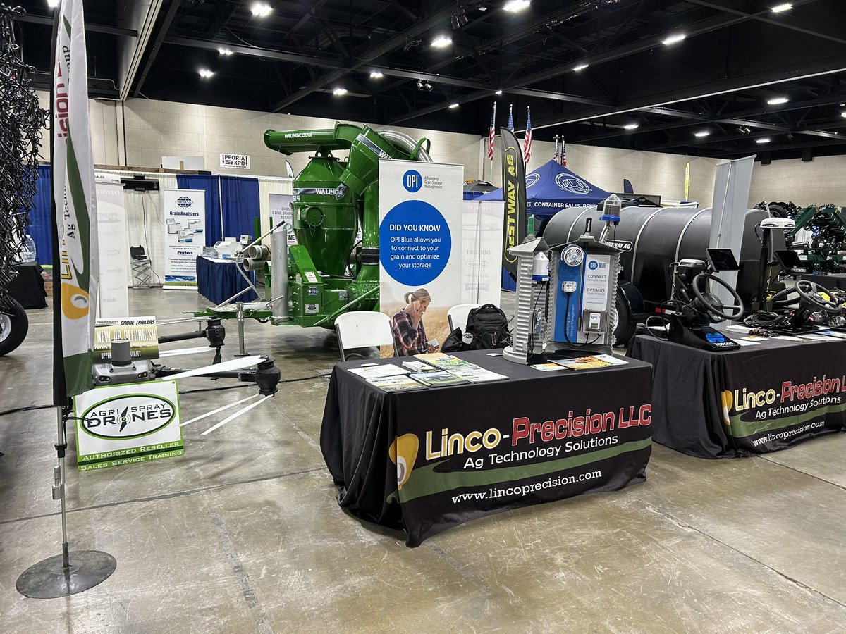 LincoPrecision's tweet image. Thank you to everyone who stopped by our booth this week &amp;amp; to the Greater Peoria Farm Show for letting us exhibit!
