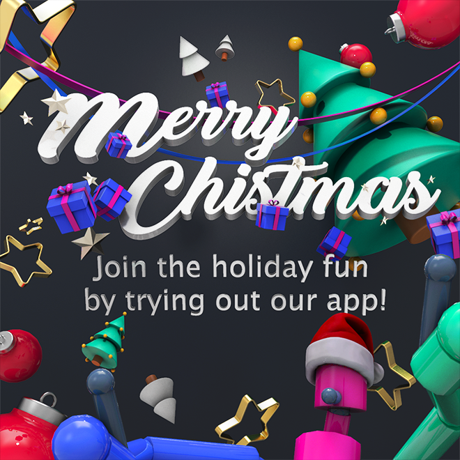 GenmotionAI's tweet photo. 🎄Merry Christmas from all of us at https://t.co/4wgBo3JbsT ! ✨

🎁 Join the holiday fun by exploring our app and creating something magical this season! Celebrate the season with creativity, joy and a sprinkle of holiday magic.

Tap into the holiday spirit 👉 https://t.co/L7Y1wHVuKO

#MerryChristmas #GenMotionAI #3DAnimation #TextToMotion #UnrealEngine #AR #VR #GameDev #CharacterAnimation