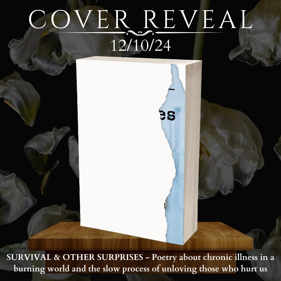 jester_casper's tweet photo. 🎉 It’s almost COVER REVEAL time 🎉 I’d be super grateful for y’all’s help! If you’re up for posting the cover to my debut poetry collection next Tuesday, check out this form: https://t.co/us0EjWBak9 comes with a small raffle & my gratitude!
#Poetry #Queer #TransBooks #Disabled https://t.co/WEAiJuJX0W