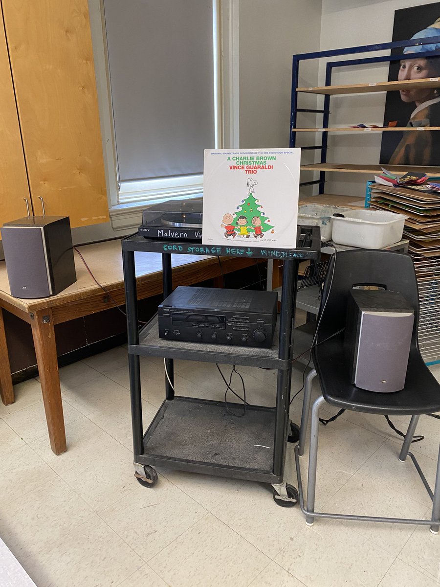 It must be two weeks before the holidays! 🎄❄️
#VinylCafe