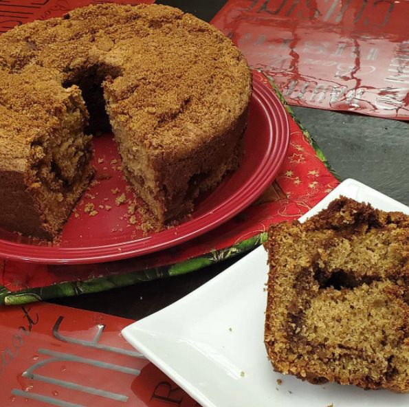 1847flours's tweet photo. Sour Cream Coffee Cake — Perfect for a winter day. 

Try the recipe: https://t.co/0J4v2dqdef https://t.co/DagVDOBYxz