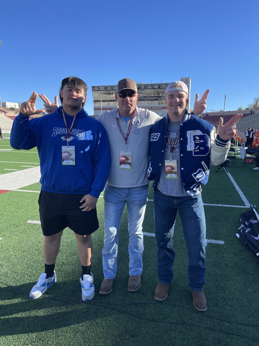 CT Worley (@ct_worley) on Twitter photo Blessed to have been offered a PWO/roster spot by <a href="/NMStateFootball/">New Mexico State Football</a> #RideForTheBrand
<a href="/BroomfieldFtbl/">Broomfield Eagles Football</a> <a href="/CoachJimmyZech/">Jimmy Zechmann</a> <a href="/CoachOBrien/">Robert O'Brien</a> <a href="/jbmorriscoach/">Joe Morris</a> <a href="/Coach_Fishback/">Nelson Fishback</a> <a href="/ash_dazzle/">Ashleigh Randazzo ☻</a> Blessed to have been offered a PWO/roster spot by <a href="/NMStateFootball/">New Mexico State Football</a> #RideForTheBrand
<a href="/BroomfieldFtbl/">Broomfield Eagles Football</a> <a href="/CoachJimmyZech/">Jimmy Zechmann</a> <a href="/CoachOBrien/">Robert O'Brien</a> <a href="/jbmorriscoach/">Joe Morris</a> <a href="/Coach_Fishback/">Nelson Fishback</a> <a href="/ash_dazzle/">Ashleigh Randazzo ☻</a>