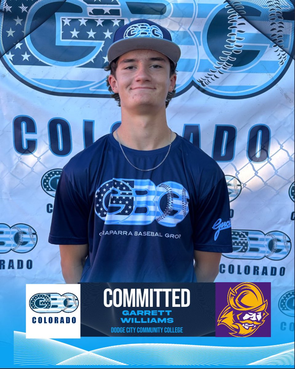 Congrats to ‘25 RHP Garrett Williams on committing to Dodge City CC #GBGColorado #GBGFamily