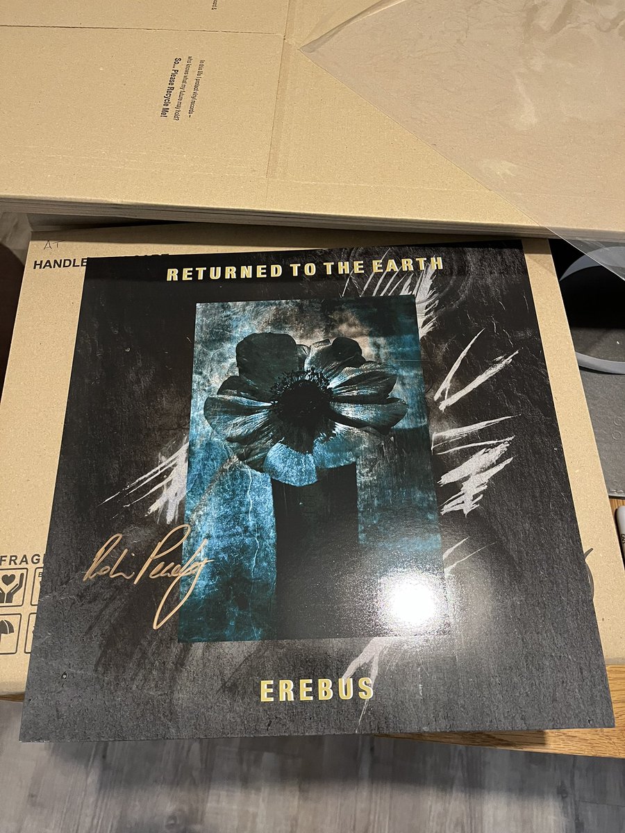 Getting signed copies ready to ship. First 10 of each colour 😁