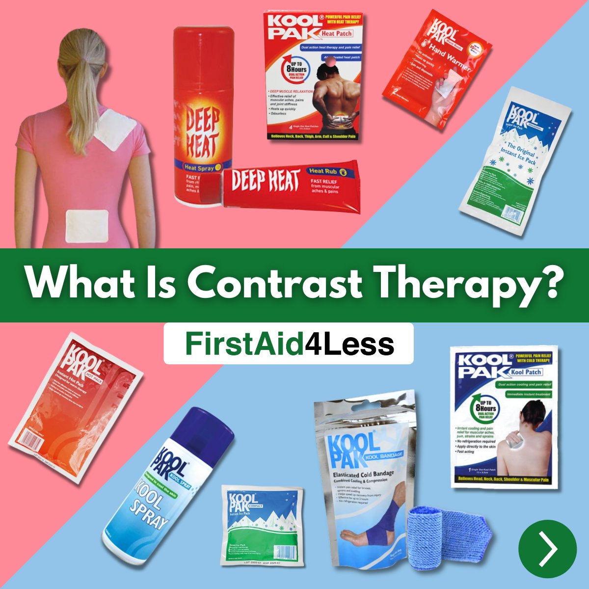 FirstAid4LessUK's tweet image. Contrast Therapy: The Perfect Balance of Hot and Cold 🔥❄️ 

Alternate between hot &amp;amp; cold treatments to support recovery, reduce pain, and enhance overall well-being. 

Visit our website to begin your treatment: firstaid4less.co.uk/Hot-Cold-Thera…

#FirstAid4Less #ContrastTherapy #PainRelief