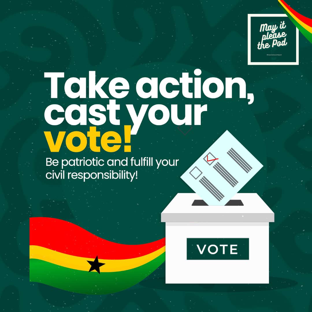 Voting is a central tenet of democracy. Don’t be left out. Vote peacefully!