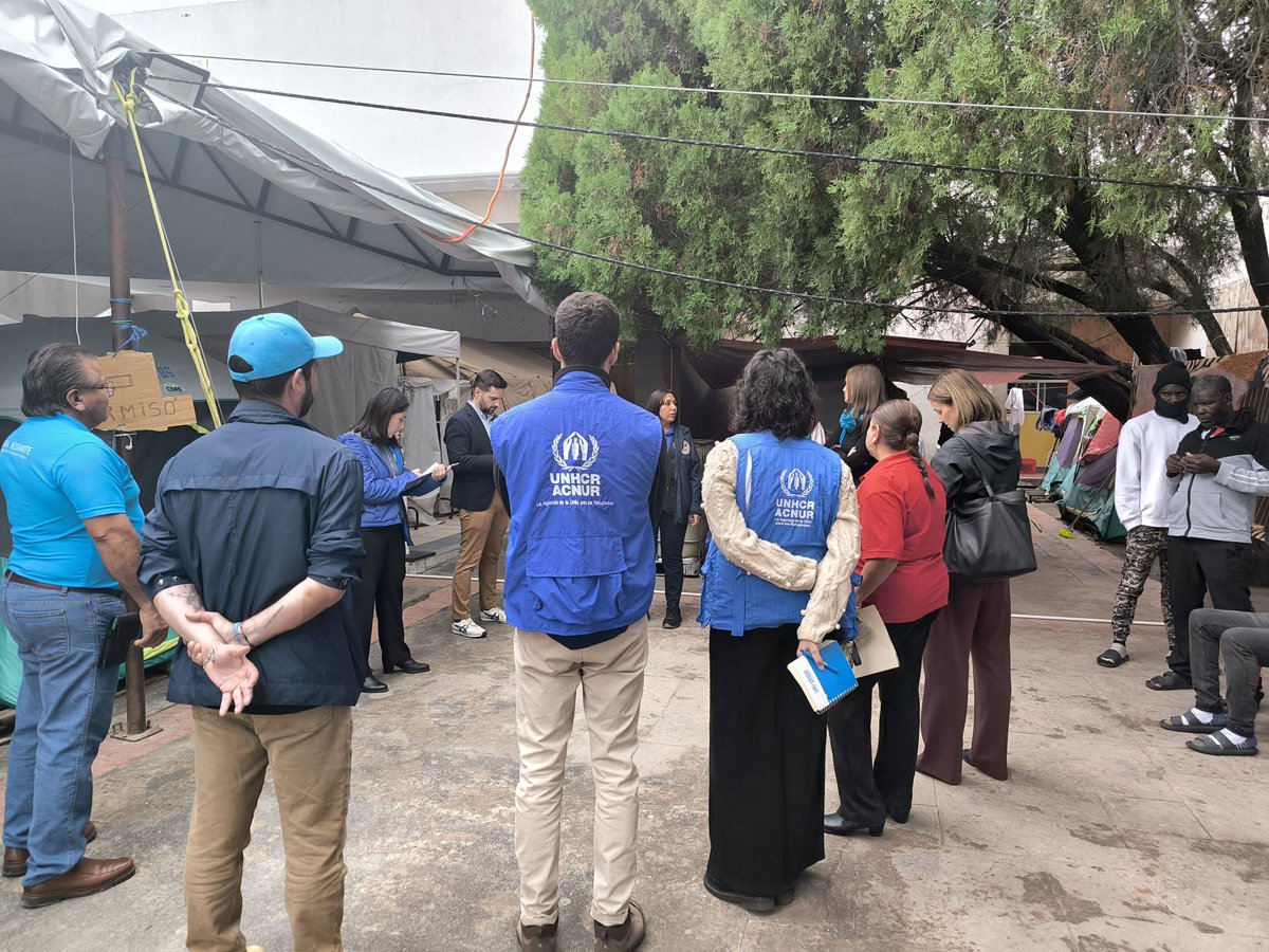 Visitamos el Albergue Pumarejo, Matamoros en compañía de <a href="/em__white/">Emily White</a> <a href="/AnnaStSauveur/">Annabelle Larouche St-Sauveur</a> + colegas de <a href="/OIM_Mexico/">OIM México</a> <a href="/UNICEFMexico/">UNICEF México</a> para escuchar sobre los retos de la zona. Fue una visita muy provechosa. 
Agradecemos el apoyo de <a href="/StatePRM/">Bureau of Population, Refugees, and Migration</a> y <a href="/CanEmbMexico/">Canada in Mexico</a>