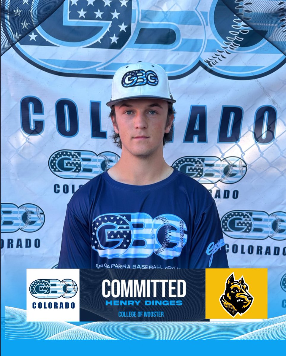 Congrats to ‘25 OF Henry Dinges on committing to College of Wooster #GBGColorado #GBGFamily