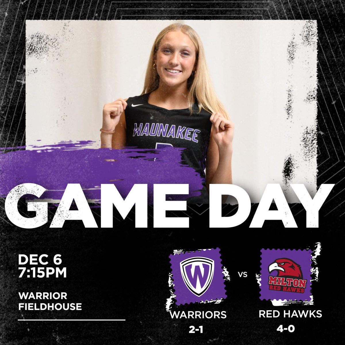 Warrior Media (@wm_whs) on Twitter photo The Warrior Media winter season starts tonight as <a href="/waunakeehoops/">Waunakee Girls Basketball</a> (2-1) opens conference play vs. <a href="/MHS_GBball/">MHS Girls Basketball</a> (4-0)
JV 5:45 | VAR 7:15
Warrior Media's Dominic Rifelj & Colton Tranel are on the call for both games at: waunakee.k12.wi.us/athleticsactiv⦠#waunakeeway The Warrior Media winter season starts tonight as <a href="/waunakeehoops/">Waunakee Girls Basketball</a> (2-1) opens conference play vs. <a href="/MHS_GBball/">MHS Girls Basketball</a> (4-0)
JV 5:45 | VAR 7:15
Warrior Media's Dominic Rifelj & Colton Tranel are on the call for both games at: waunakee.k12.wi.us/athleticsactiv⦠#waunakeeway