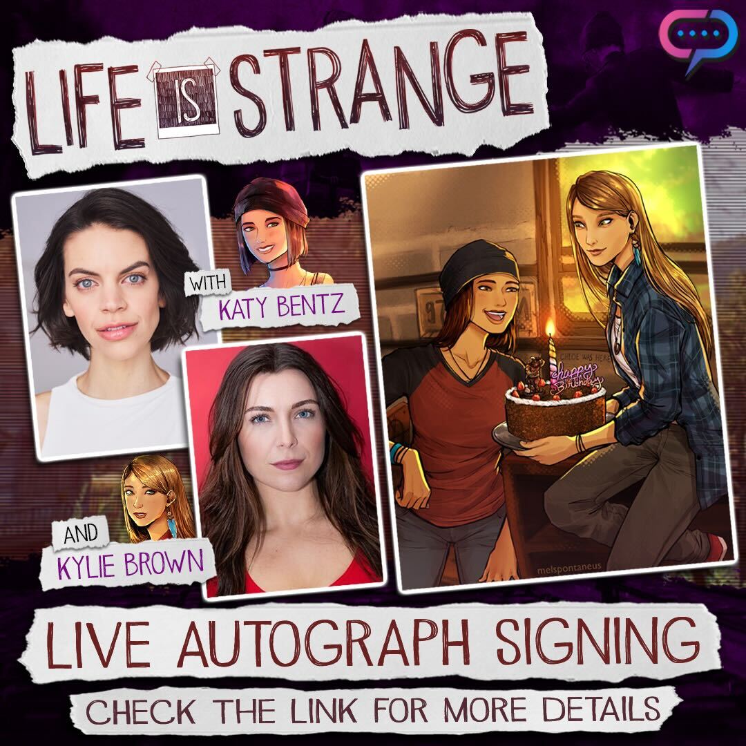 Getting together with <a href="/Kylie_Anne14/">Kylie Brown</a> for another Duo Streamily Signing, but this time it's to celebrate Steph's Birthday!

Dec 14th 11AM PT, we'll be live on my Twitch Channel!
 
Purchase Prints/Shout Outs here!!  streamily.com/katybentz 

Share around!
#LifeisStrange
