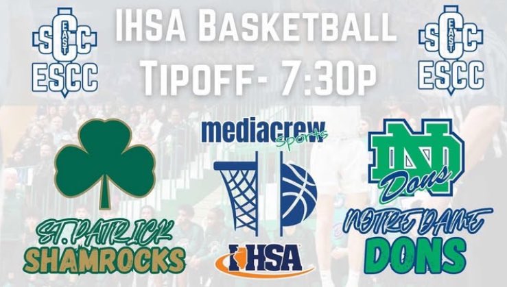 One night to define your life ⚔️

Tune into the biggest rivalry game in all of Illinois as
the Dons host the Shamrocks 
JV at 5:30
Varsity at 7:00
Who will take home the crown?👑 
 
Stream link in our bio.