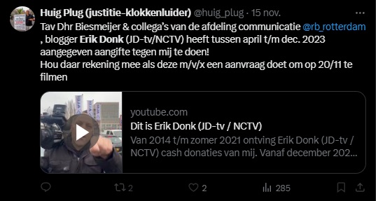 JDTVproducties's tweet photo. Een van de mensen die #HuigPlug met zijn spookverhalen heeft weten te overtuigen is de persvoorlichter van @rb_rotterdam

Plug stuurde hem regelmatig berichten waarin hij mij demoniseerde en van allerlei zaken beschuldigde. Deze persvoorlichter begon vervolgens spontaan een 'onderzoek' na een serie meldingen die Plug over mij maakte. 

#NietVergeten 
#VerbodenTeKijken