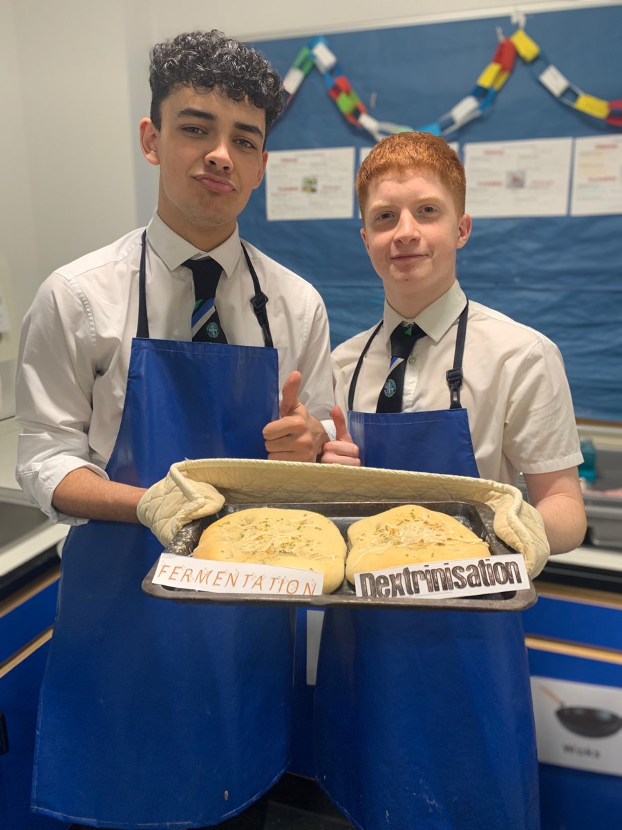 StBensHFT's tweet photo. Higher HFT pupils have been learning about the functional properties of ingredients recently. Investigating the science behind food and how it impacts on the final product. @stbenedictsren @StBensScience https://t.co/CzZsZTVMYr