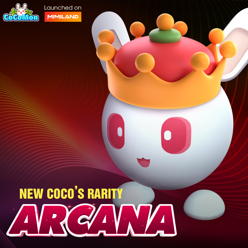 🌟 COCOMON: COCO Arcana is Here! 🌟

➡️ Play &amp; Earn $COCO Now: t.me/Mimiland_appbo…

🥚 The ultimate game-changer in CoCoMon has arrived. COCO Arcana isn’t just powerful - it’s unstoppable.

💎 3x production compared to COCO Legend.
⚡ ROI 100% in just 10 days – profits like